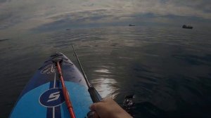 ЛОВЛЯ КРУПНОЙ КАМБАЛЫ НА ДЖИГ. МОРСКАЯ РЫБАЛКА С САПА.