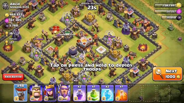 Clash Of Clans - MAX LVL 7 BALLOON PARADE!! (Challenge attack!!) смотреть онлайн
