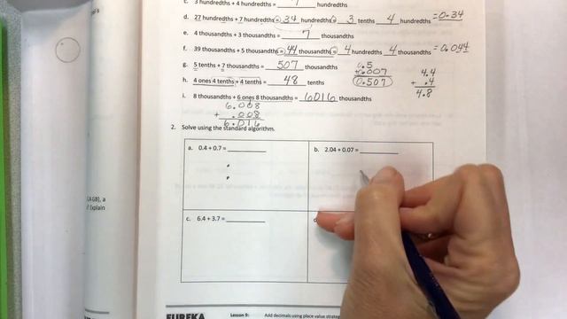 Eureka math grade 5 module 1 lesson 9 homework смотреть онлайн