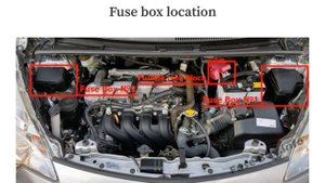 Toyota Verso S  Ractis (2010-2017) fuse box diagrams