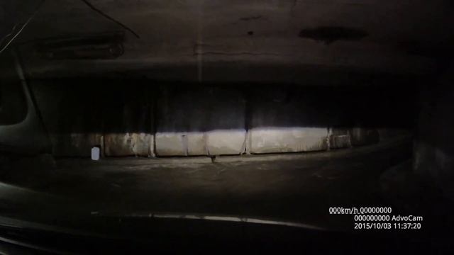 Многоярусная подземная советская автостоянка у ВДНХ