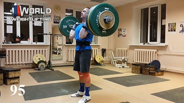 ЗАХАРОВ/02.03.2019/Толчок кл. 10 подходов=95-105 кг /Не все удачные!/ Подготовка к Весне-2019. смотреть онлайн