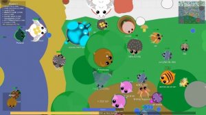 Самое опасное животное в Мопио! Выносим всех в Моуп ио | Mope io