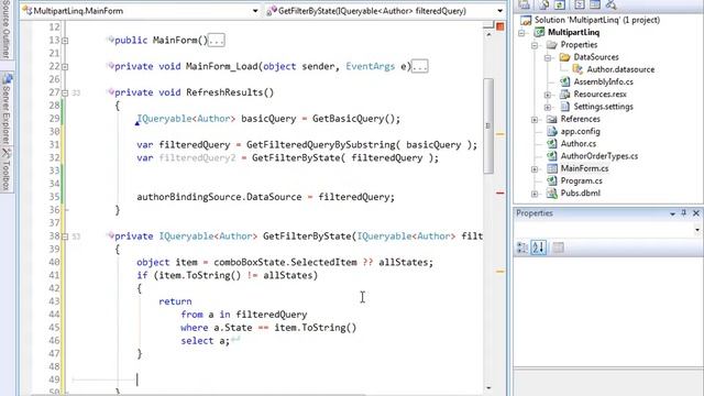 Dynamic Data Access with LINQ смотреть онлайн