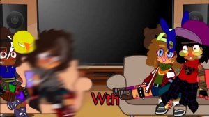 ✨•FNaF 4 Tormentors React to Random Videos• ||FNaF||✨