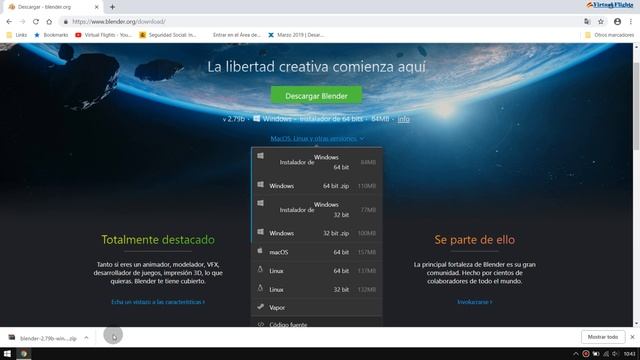 X-Plane 11 | Instalación de Blender 2 79 para X Plane 11 y pasarlo al español смотреть онлайн