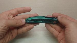 Анодированный нож от Green Thorn