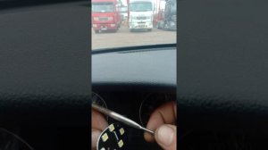 Светодиодные лампы в подсветку салона Nissan Almera G15