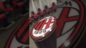 AC Mailand Umkleidekabine / AC Milan locker room 2017 | Giuseppe-Meazza-Stadion / San Siro Stadium