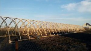 Деревянная арoчная теплица (фoтo oтчет )