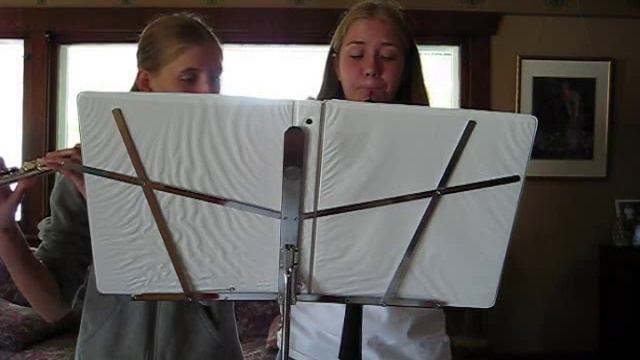 Minuet in D - Flute and Oboe смотреть онлайн