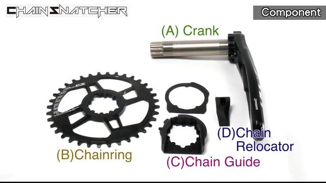 PROWHEEL 170mm Narrow Wide 36T Automatic Winding Link with Bottom Bracket MTB Bike Crankset for SRA смотреть онлайн