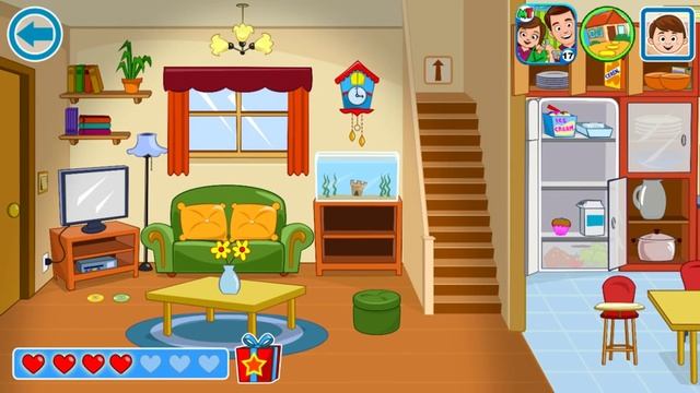 Мой Город My town #1 Дом Home Симулятор Семьи Игровое видео как мультик let's play смотреть онлайн