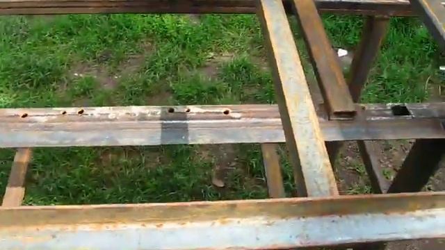 Самодельный стол для циркулярки, рама смотреть онлайн