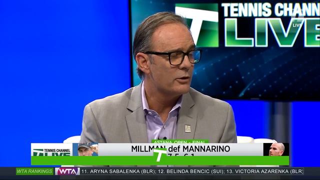 Tennis Channel Live: John Millman Takes The Astana Open Championship