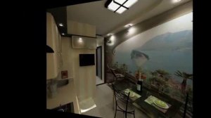 Какой может быть кухня 6 кв. метров