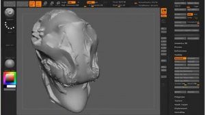 Alchemy to ZBrush: Sketching through Alchemy generated masks