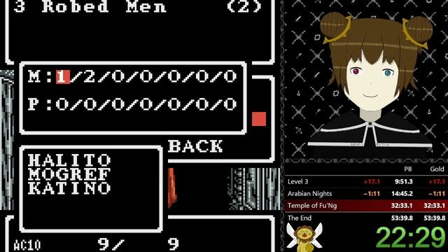 Wizardry: Legacy of Llylgamyn(GBC) speedrun in 44:30 смотреть онлайн