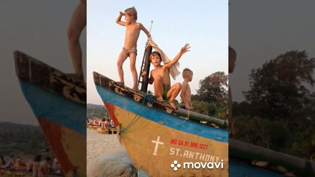 Рождение моего детского Клуба и садика Радужный в Гоа Арамболь 2014 год. смотреть онлайн