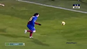 Messi через себя!
