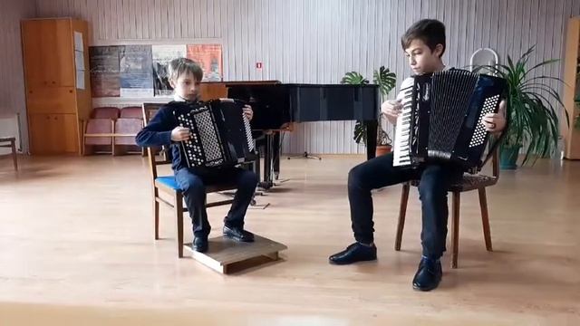 "Танцуй!"Словацкая народная полька в обработке Г.Бойцовой смотреть онлайн