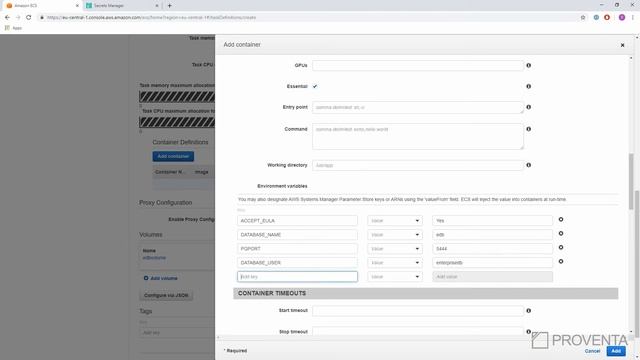 Aufsetzung EDB Postgres Server in der AWS Cloud in Docker. Verwendung ECS der AWS. смотреть онлайн