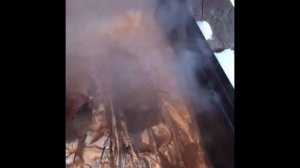 Горячее копчение рыбы на походной коптильни Сибирский пикник