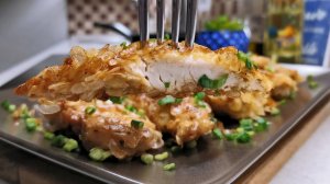 МАРИНАД очень вкусный и ПАНИРОВКА кого угодно удивит! Сочная хрустящая КУРОЧКА в рисовых хлопьях