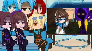 {реакция ИМ на Голос Времени} Илеальный Мир/Сияние #gachaclub #lololoshka #lololowka #идеальныймир