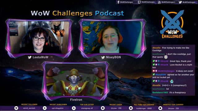 WoW Challenges Podcast - Ep.203 - The Five-spiracy смотреть онлайн