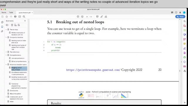 Iteration in #Python