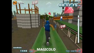 Skyline Runner game walkthrough - Mamagama Gameplay Magicolo
