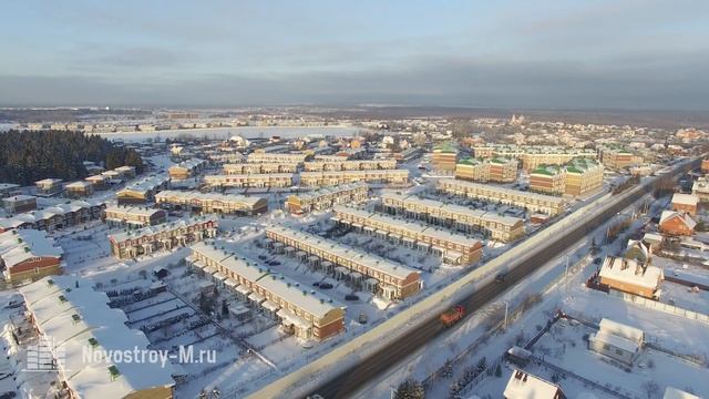 ЖК «Мечта» (аэросъемка: 13.12.2016) смотреть онлайн