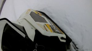 Stels Ермак 600L. Глубокий снег.