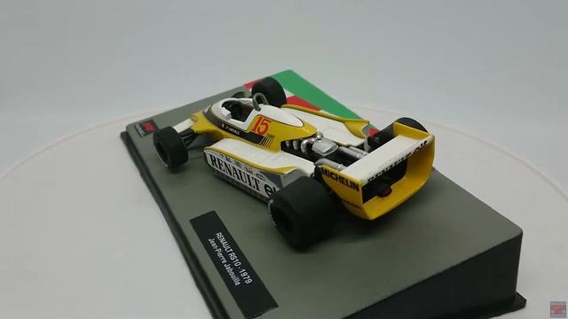 Renault RS10 - 1979 Jean-Pierre Jabouille Centauria Formula 1 Auto Collection смотреть онлайн