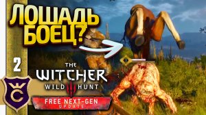 ЛОШАДЬ БЬЁТ ГУЛЕЙ ПО ЛИЦУ! The Witcher 3 Wild Hunt Next-Gen Update Прохождение #2