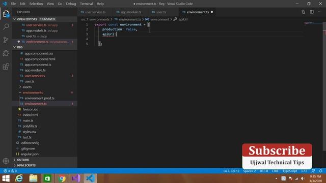 Angular 9/8 Tutorial #3 User Registration With Web API | Registration form in angular | Ujjwal Tips