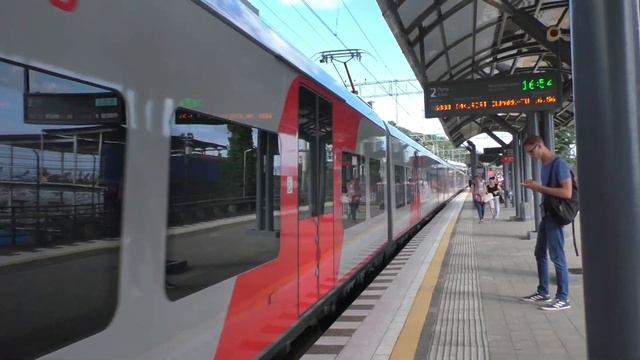 Электропоезд ЭС1-018+ЭС1-??? Ласточка Имеретинский Курорт - Туапсе смотреть онлайн