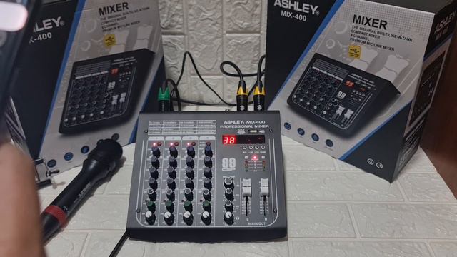 Review Mixer ASHLEY Mix400 efek reverd dsp99 смотреть онлайн