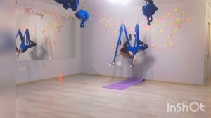 Fly yoga , йога в гамаке | упражнения для спины