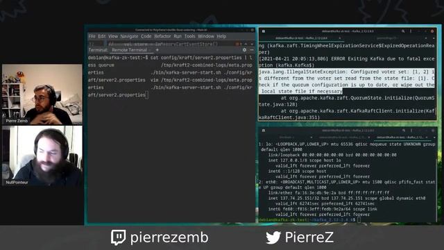 Mercredi OpenSource 21/04/2021: Du Apache Kafka sans gardien de zoo???? смотреть онлайн
