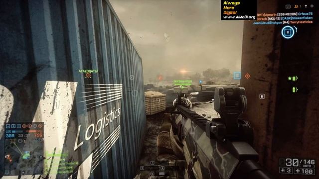 Battlefield 4: Second Assault. Оманский Залив 2014 - обзор карты и геймплей AlMoDi