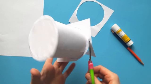 How to make a volume CYLINDER out of paper ||| Geometric figures смотреть онлайн