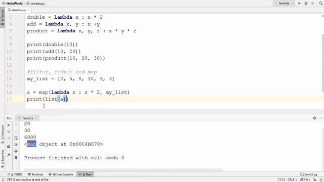 Lambda Functions in Python | Python lambda (Anonymous Functions) | filter, map, reduce