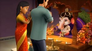 Ganpati Bappa Aa Rahe Hai Kids Song | Hindi Rhymes for Children | Infobells