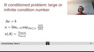 Condition Numbers