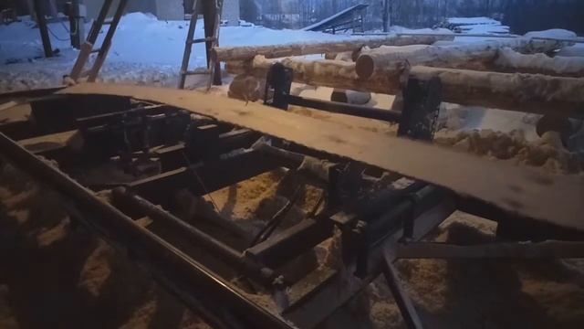 Гидравлический кантователь бревна