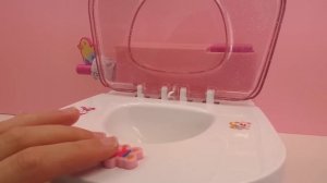Туалет baby born распаковка и демонстрация