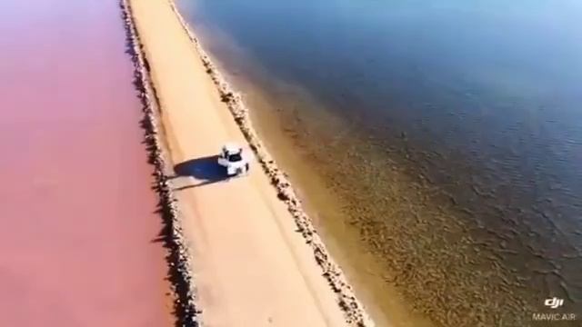 Озеро Макдоннелл на полуострове Эйр в южной Австралии