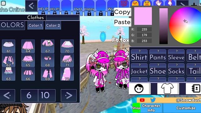Copying People's outfits in Gacha Online part 4! || Roblox Gacha Online || смотреть онлайн